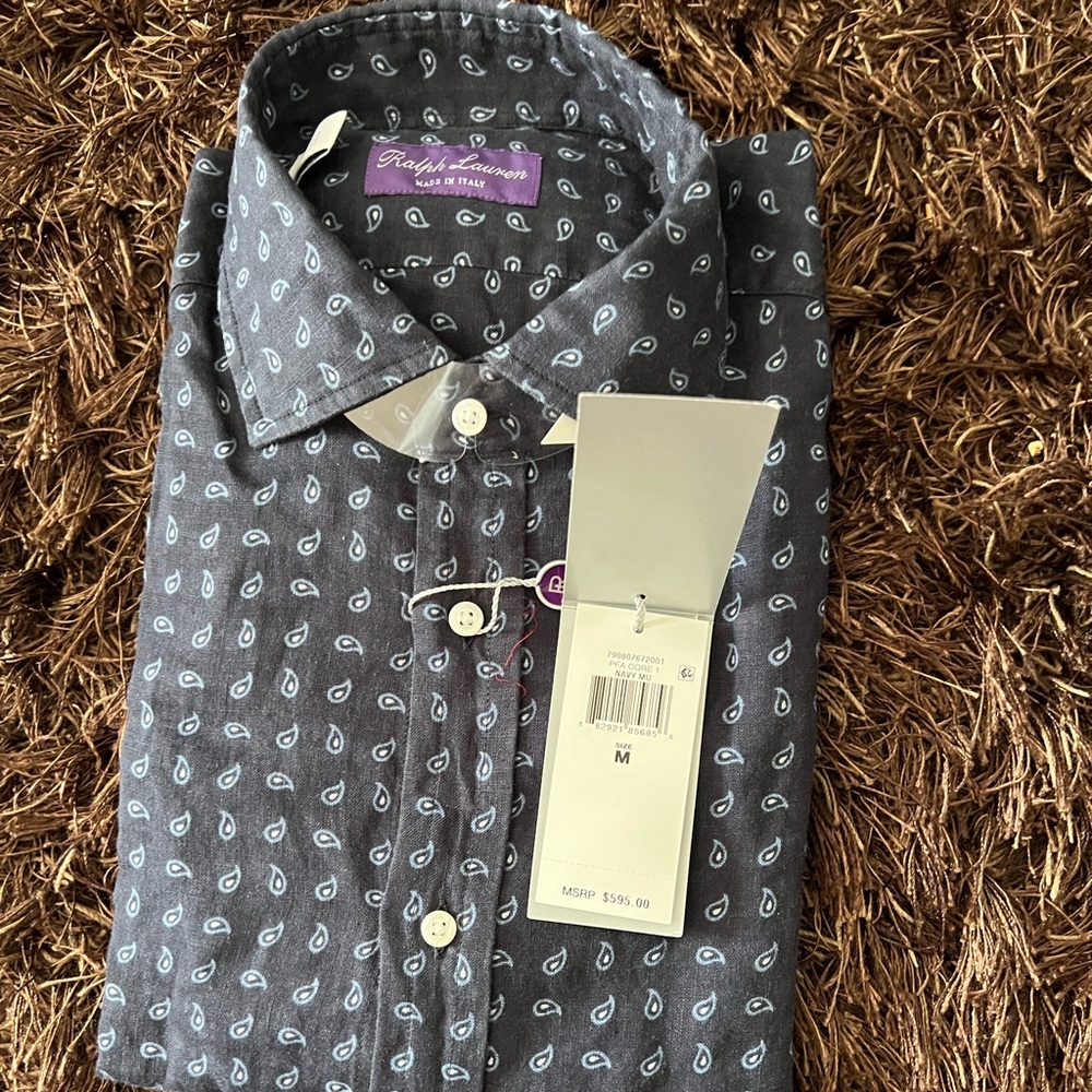 New Purple Label Button Down